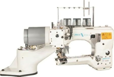 Промышленная швейная машина JACK JK-8740-460-02/UT/AW2S (флэтлок)