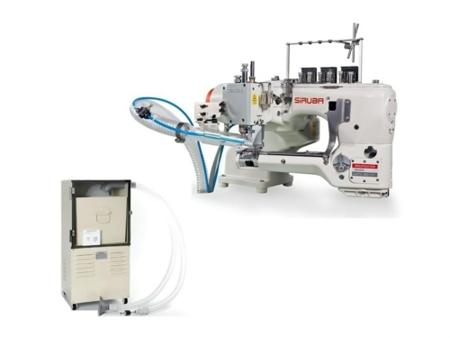 Промышленная швейная машина Siruba D007S-460-02R-ET/AW2 (+ серводвигатель) (флэтлок)